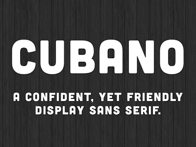 Cubano Font