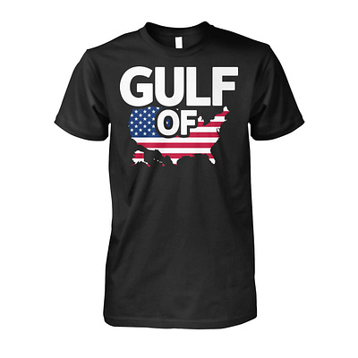 Gulf Of America Shirt design illustration