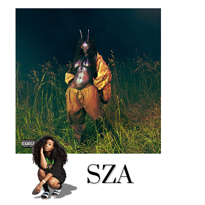 THIS IS SZA branding graphic design logo