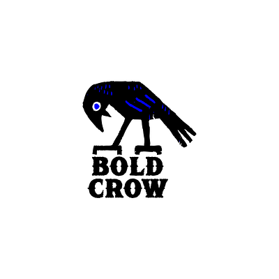 Bold Crow crow logo