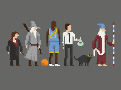 The Art of Wizardry! gandalf harry potter mr. wizard pixel salem washington wizard whitebeard wizards