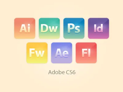 CS6 replacement icons, PSD to come adobe cs6 design icons illustrator mac photoshop windows