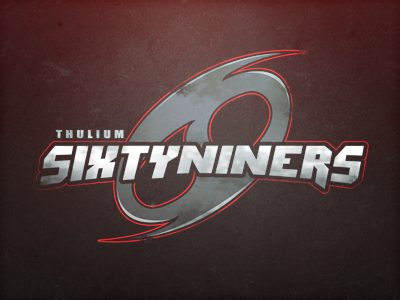 Thulium Sixtyniners Logo basketball logo sixty niners thulium