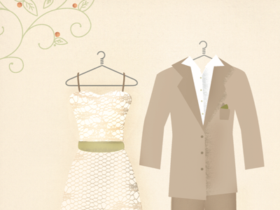 Wedding Duds illustration