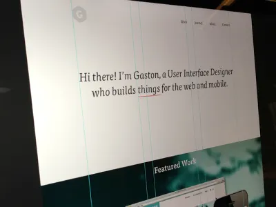 Portfolio Redesign v.2 portfolio tisa