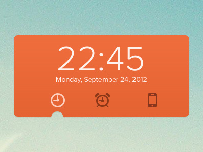 Clock Widget