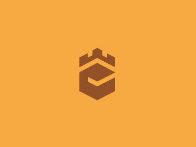 WIP Time Castle brown castle logo orange time