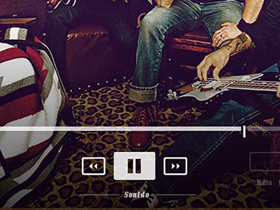 Sonido - Go! design icons minimalist music player ui ux
