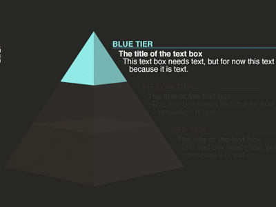 Infographic infographic presentation pyramid vector