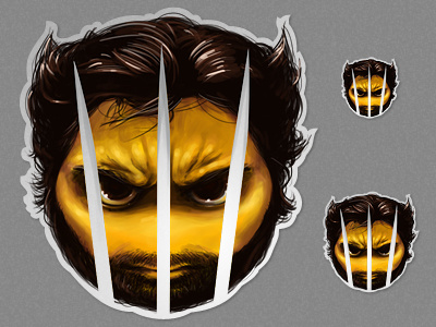 wolverine smile icon smile superheroes