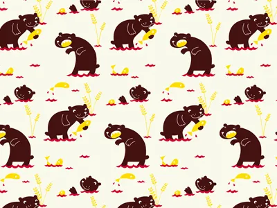 Salmon Catch Pattern