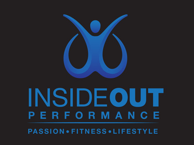 Inside Out fitness lifestyle logo progree