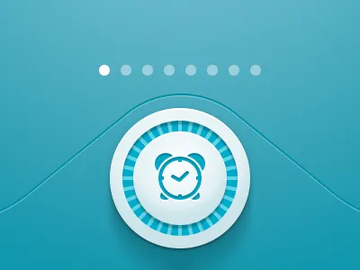 Alarm clock button alarm blue button clock hour time