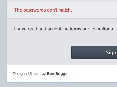 Simple Form form design interface light