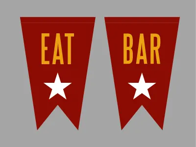 white star flag applique flag