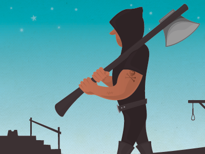 Executioner cartoon executioner