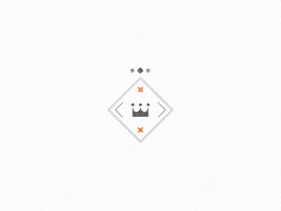 Crown Logo crown diamond logo minimal