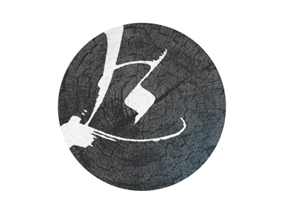 Beyond time calligraphy concept logo