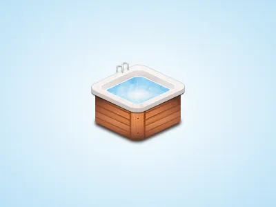 Pool jacuzzi pool swim wood