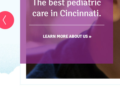 Pediatric slideshow banner clean controls slideshow