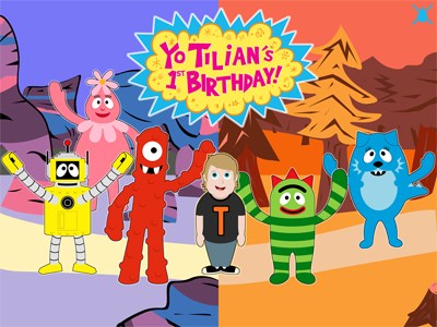 YGG FINISHED. baby brobee children foofa graphic illustration kids muno nick jr nickelodeon plex toodee yo yo gabba gabba