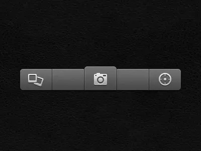 SwipeTilt GUI v1 gui iphone melbourne mobile photography ux vector