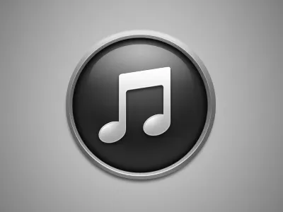Dark iTunes icon dark icon itunes mac playoff rebound