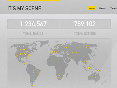 Itsmyscene layout map music