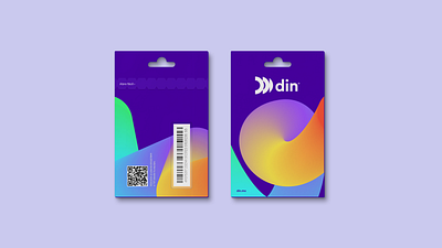 Din Visual Identity brand branding design graphic design identity logo logotype mobile type