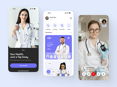 Doctor Appintment Booking Apps Design dental app dental website dentist healthcare apps design healthcare website website ui ux design