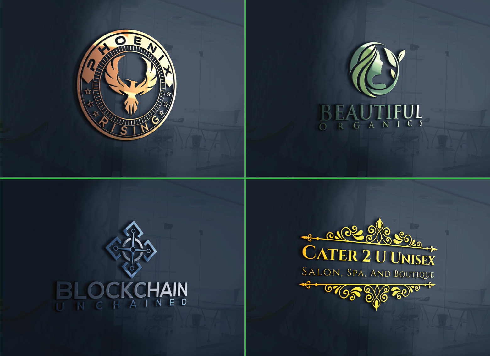 Example of Modern Minimalist Unique Logo Design