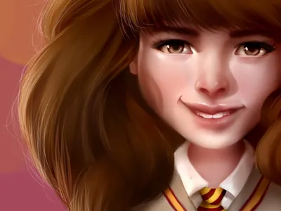 The brightest witch of her age brunette girl harry potter hermione hermione granger hp illustration photoshop potterhead sai