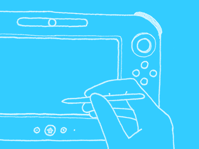 Wii U drawing