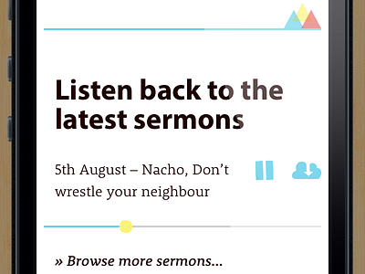 Sermon Player @2x js mediaelement retina steedicons ui