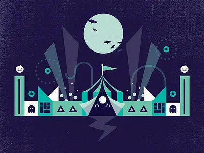 shindigs bats halloween lights meh moon party plumpkins tent