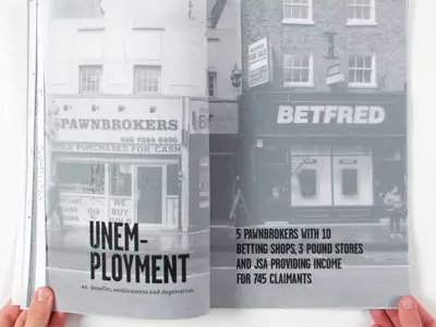 Dummy Spread print design transparency