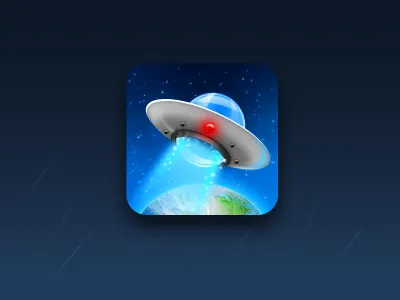 Ufo china icon ufo ui