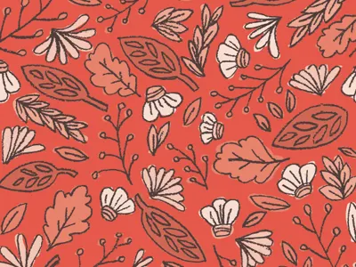 plus color floral pattern pencil