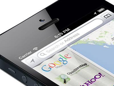 The Maps - My new application etc google ios iphone maps osm ui yahoo