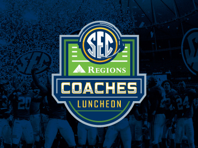 SEC Coaches Luncheon coach logos sec sports