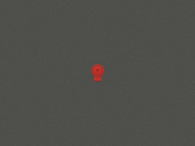 Winner Icon 1st icon rosette winner