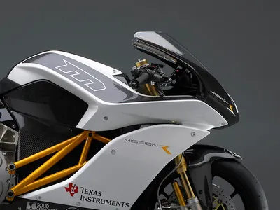 Mission Motors bike electric green indentity logo motorcycle racing