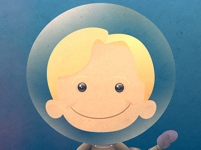 Prometheus: David cartoons illustration ios ipad vector