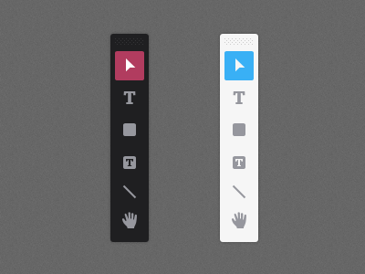 Light and Dark Themes dark drawing flat interface light tools