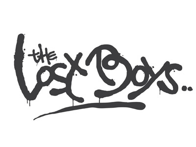 The lostboys illustration neazer oneaz typography