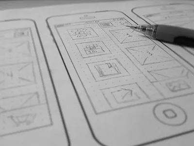 iPhone App Sketches graph pencil pencil on paper sketch sketches stencils