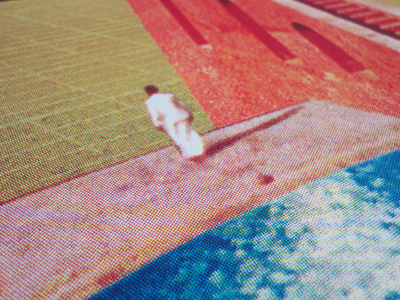 New Prints cmyk poster screen print