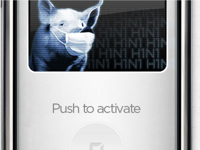 h1n1 iPhone Application app h1n1 iphone mobile swine flu ui