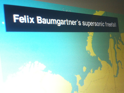 Having fun with CartoDB and Redbull Stratos map mashup redbull