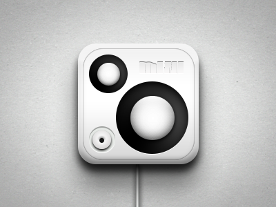 Music MINI audio icon music speaker ui